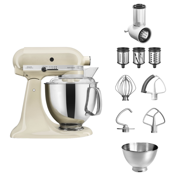KitchenAid Artisan 5KSM175 Küchenmaschine Set 4,8 l