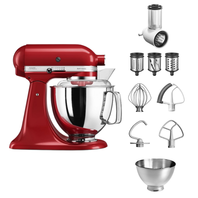 KitchenAid Artisan 5KSM175 Küchenmaschine Set 4,8 l