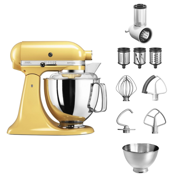 KitchenAid Artisan 5KSM175 Küchenmaschine Set 4,8 l