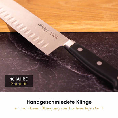 Santokumesser 18 cm, handgeschmiedet in Solingen