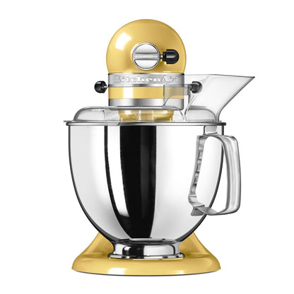 KitchenAid 4,8 L 5KSM175 Artisan Küchenmaschine Steellover mit Edelstahl-Werkzeugen