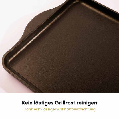 Teppanyakiplatte I Grillplatte I Plancha 49x29 cm